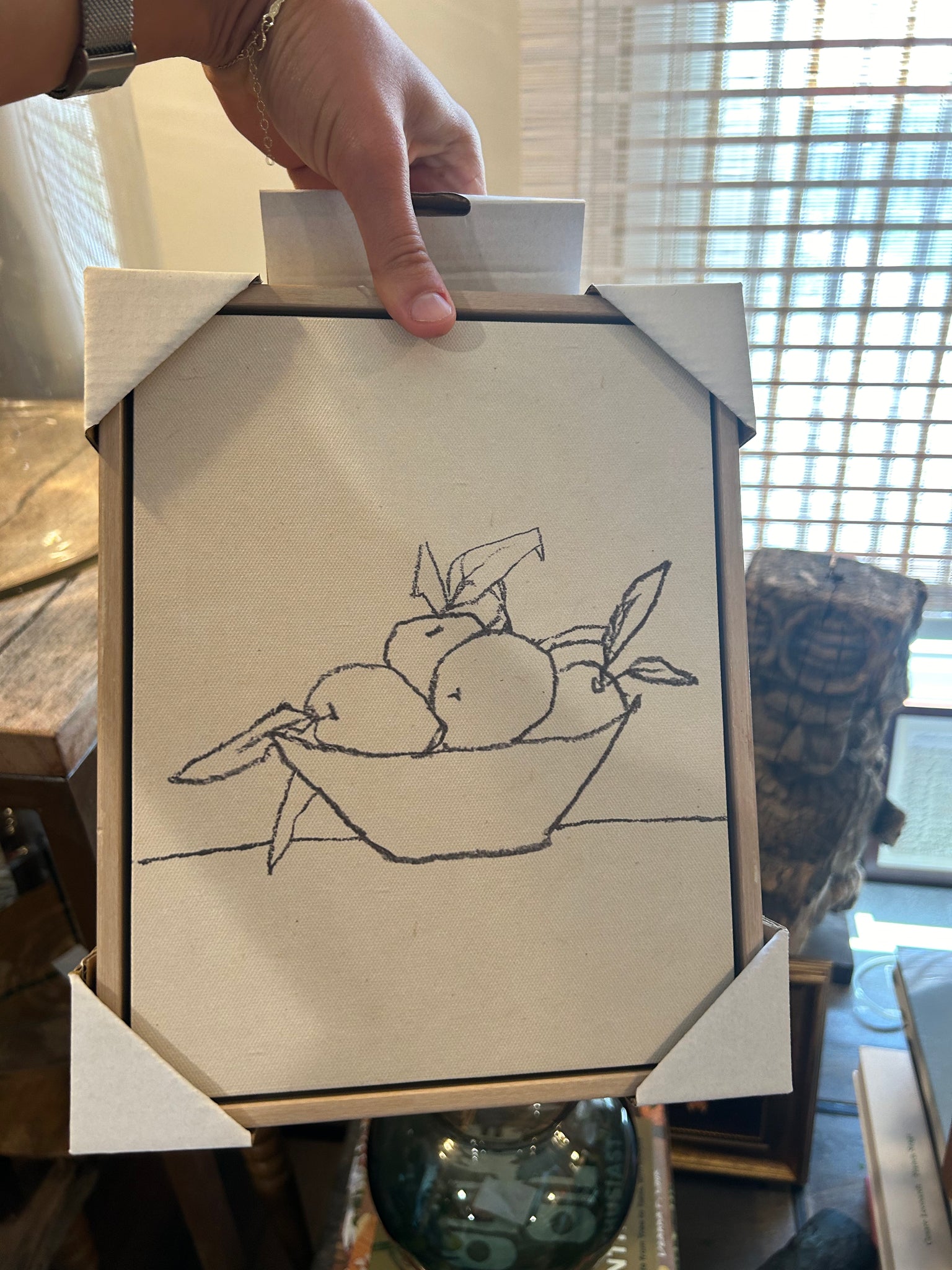 Canvas art (fruit in bowl)