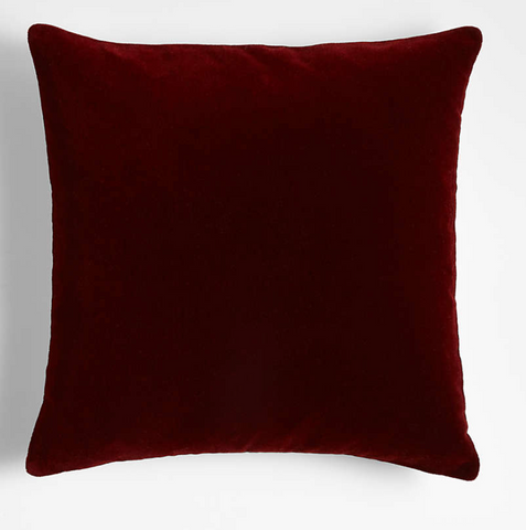 20" Faux Mohair Linen Pillow Cover