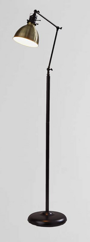 Black and Gold Floor Lamp