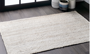 Rigo Hand Woven Farmhouse Jute Area Rug