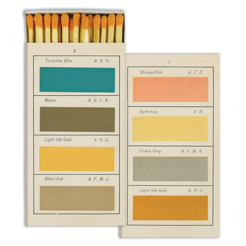 Painters Handbook Matchbox - Orange