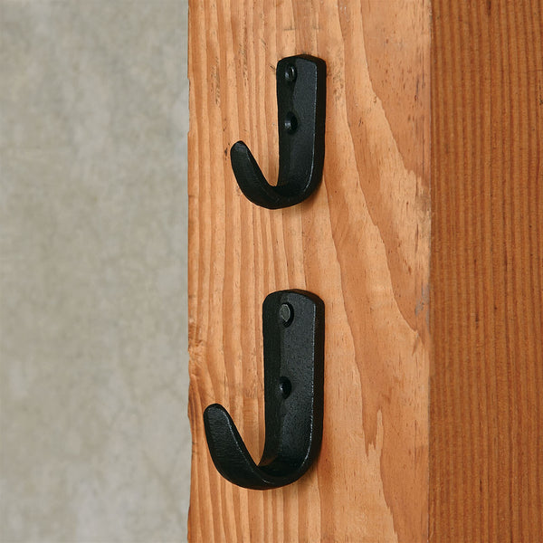 Large Black Cabin Wall Hook