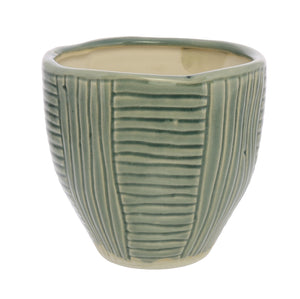 Lucie Teal Pot