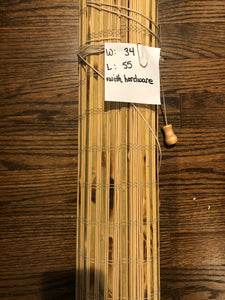 Bamboo Window Blind 34"w x 55"h